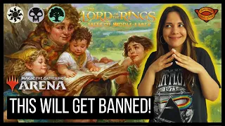 INSANE NEW COMBO | Lord of The Rings Historic | MTG ARENA Gameplay Early Access