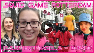 NETFLIX SQUID GAME IN ROTTERDAM MET JESSE HOEFNAGELS & BOKADO WIE WINT RED LIGHT GREEN LIGHT ? #382