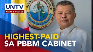 DOJ Sec. Remulla, pinakamataas ang sweldo sa gabinete ni PBBM — COA