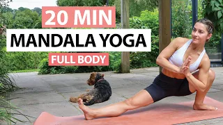 20 Min Mandala Yoga Flow | Full Body Yoga Best for Intermediates