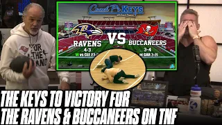 Chuck Pagano Gives His Keys To Victory For The Raves & Buccaneers On TNF | Pat McAfee Show