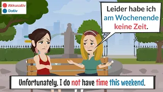 #37 Deutsche Dialoge | German dialogues | Deutsch lernen | learn german | Deutsch A2 - B1