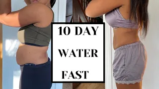 10 Days Water Fasting (NO FOOD FOR 10 DAYS!!)