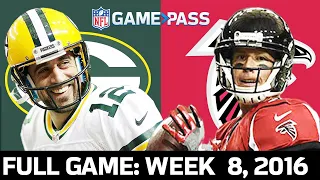 Green Bay Packers vs. Atlanta Falcons Week 8, 2016 FULL Game