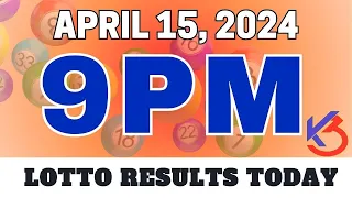 9PM PCSO Lotto Draw Results Tonight April 15, 2024