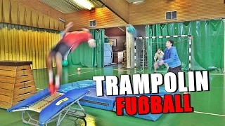 TRAMPOLIN-FUßBALL-CHALLENGE | Krappi vs KsFreak