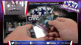 2023 Panini Limited Football #3 - 7 Box Half Case Pick Your Team 5/3/24