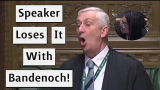 Speaker Loses His Temper With Kemi Badenoch Over Statement To The Media!