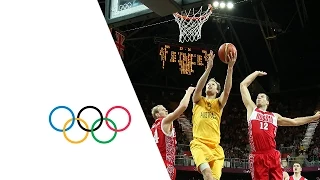 Basketball Men's Preliminary Round Group B Australia v Russia Highlights | London 2012 Olympics