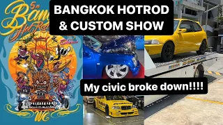 BANGKOK HOTROD & CUSTOM SHOW 2024 #mooneyes #bangkok