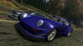 NFS Most Wanted: Porsche 911 Carrera RSR 2.8 1973 vs. Razor and RPD