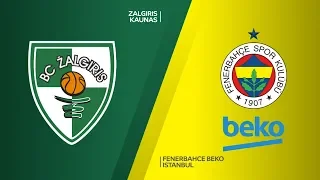 Zalgiris Kaunas - Fenerbahce Beko Istanbul Highlights | Turkish Airlines EuroLeague PO Game 3