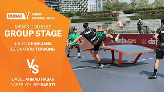 Asian Teqball Tour - Dubai | Men's Doubles | J.Chanlilang, B.Tipwong vs B.Ahmad Hasan, Y.Dashti