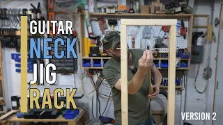 Perfect Guitar Neck Finishing: How to Build and Use a Jig Rack