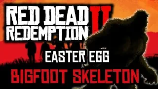 Red Dead Redemption 2 Easter Egg | Strange Bigfoot Skeleton?