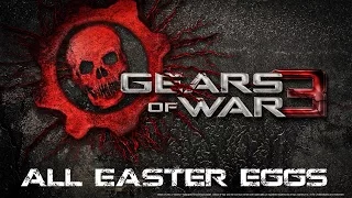 Gears of War 3 - All Multiplayer Maps Easter Eggs