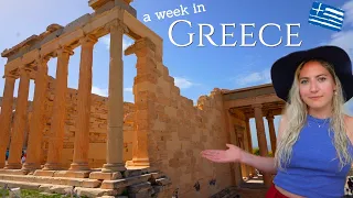 A Week In Greece 🇬🇷 (Athens, Santorini, Crete)