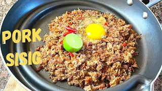 How to make Sizzling & Healthier PORK  SISIG |THE BEST SISIG RECIPE |Sizzling Crispy Sisig