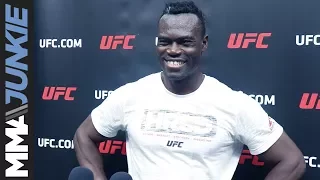 Uriah Hall full UFC Fight Night 124 open workout media scrum