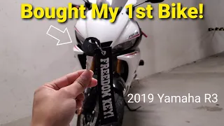 Yamaha R3 in White (Current Gen 2019 - 2023) | My 1st Motorcycle