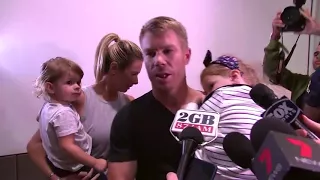 David Warner puts family ahead of ball-tampering scandal response