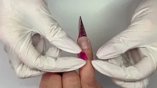 Easy Nail Form Application for Creating Gel Nail Extensions | Builder Gel Extensions