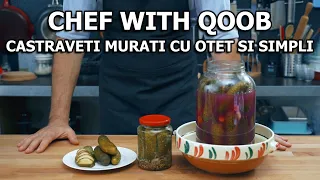 Castraveti Murati cu Otet | Castraveti Murati Reteta Clasica | Chef With Qoob