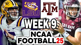 LSU at Texas A&M - Week 9 Simulation (2024 Rosters for NCAA 14)