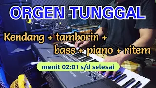 Cek sound orgen tunggal instrumen dangdut melayu