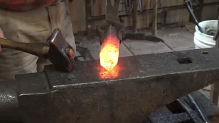 Hammer Forging alternatives for punching the eye.