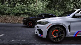 BMW X6M  VS BENZ GLE 63S AMG GUNSAI TOUGE - ASSETTO CORSA