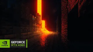 Testing different Minecraft shaders on RTX 4060