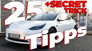 Die 25 BESTEN TIPPS für Tesla-Fahrer