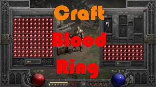 D2R | ASSASSIN LADDER SS 6 | 1XX CRAFT BLOOD RING