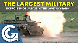 Japan launch the largest military exercises in the last 30 years