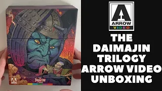 Arrow Video - The Daimajin Trilogy Unboxing