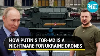 Putin's Tor-M2 anti-aircraft system shoots down Ukrainian drone |  High firepower, noise immunity