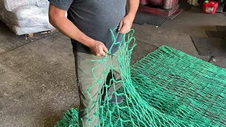 How to cut Webbing/Net in a straight line!