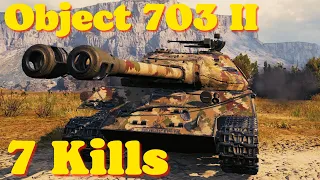 World of tanks Object 703 II - 5,1 K Damage 7 Kills, wot replays