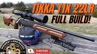 Tikka T1X MTR 22LR - Full Build (WOOX Stock, Timney Trigger, Athlon Optics)