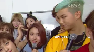 when kpop idols meet at music shows’ interviews pt.1