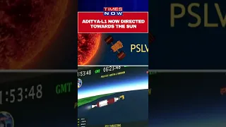 Aditya L1 Launch: Third Stage Of The Separation of PSLV Completed #shorts