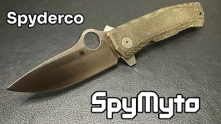 An Italian Spyderco- SpyMyto First Impressions