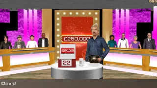 Deal or No Deal UK PC Game Episode 10 19.07.2021 $250,000 Winner