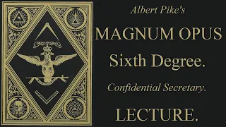 6th Degree Lecture - Confidential Secretary - Magnum Opus - Albert Pike