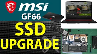 How to Upgrade Storage SSD NVME for MSI Katana GF66 11UC MS 1582 Laptop