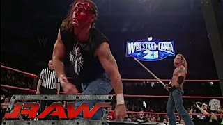 Shawn Michaels vs Edge Street Fight (Bloody) RAW Feb 28,2005