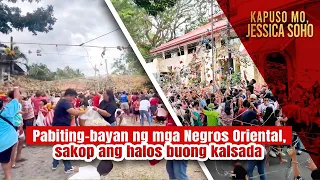 Pabiting-bayan ng mga Negros Oriental, sakop ang halos buong kalsada | Kapuso Mo, Jessica Soho