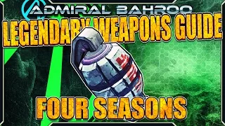 Borderlands The Pre-Sequel: The "Four Seasons" - Legendary Weapons Guide