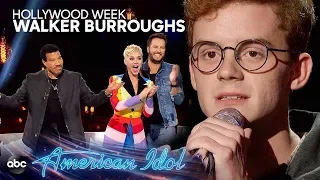 Walker Burroughs American Idol HOLLYWOOD WEEK sings "Your Song" by Elton John